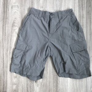 REI Cargo Shorts Gray Outdoor Hiking Womens S